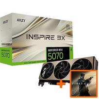 MSI GeForce RTX 5070, 12GB GDDR7, INSPIRE 3X OC (DLSS 4) G5070-12I3C
