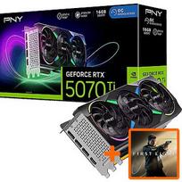 PNY Technologies GeForce RTX 5070 Ti, 16GB GDDR7, ARGB EPIC-X ARGB OC Triple Fan (DLSS 4) VCG5070T16TFXXPB1-O