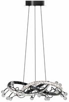 Šviestuvas lubų Zuma Line Maia MD3481-1S-3BCT 003064-028393, LED, 2700 - 6000 °K, 1 x 25 W, skaidri sp. / juoda sp.
