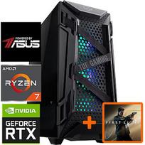 TopPC AMD Ryzen 7 Gaming Powered by ASUS, 32GB (2x16) DDR4, GeForce RTX 5080, 2TB NVMe Gen4, no OS DATK171-1299376
