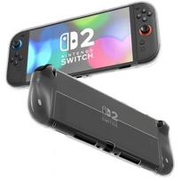 Apsauginis dėklas - PHONILLICO - Nintendo Switch 2 - Skaidrus silikonas - Apsauga nuo įbrėžimų - Atsparus smūgiams skaidri