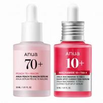 Anua Brightening Booster Set (Peach Serum + TXA Serum) (+Free gift)