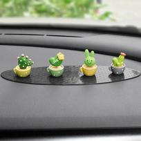 1 Set Of 4, Resin Succulent Cactus Mini Green Plant Car Office Home Living Room Crafts
