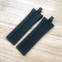 Gamintojas 26 mm * 22 mm Mėlyna ruda juoda silikoninė guminė laikrodžio apyrankė, tinkanti „Porsche Design P6360“ laikrodžio priedai, dirželio diržo apyrankė 26mm juoda
