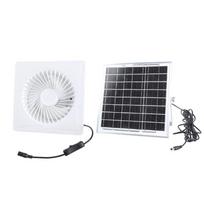 Solar Ventilation Fan 8W Panel Outdoor Shed  Window Air Distribution Blower 1