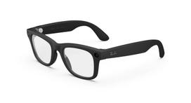 Meta Ray-Ban Gen2 Wayfarer, Matte Black, Clear (Large) | 958958649140 | 8056262721407