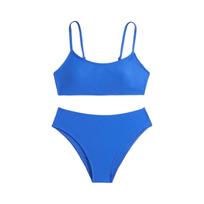 Girls' Bikini Swimsuit Set - Teen Two Piece Swimwear For Big Kids 12