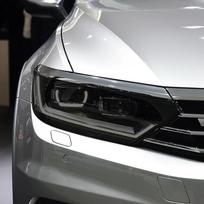 2 vnt. automobilio priekinių žibintų apsauginė plėvelė, dūminio juodo atspalvio apvyniojimas, skaidri TPU remontuojamos lipdukai, skirti Volkswagen VW Passat B8 2015- 2Pcs Blacked white