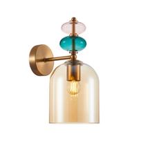 Sieninė lempa Busco 1 E27 Auksinė Italux Wl-30263-1B-Bro-Amb