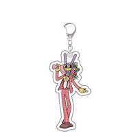 For TADC Pomni Jax Ragatha Gangle Zooble Anime Peripheral Acrylic KeyChain Creativity Cartoons Backpack Pendant Festival Gift