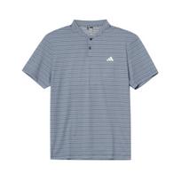 Adidas Sportinis Laisvalaikio Marškinėliai Golfo Marškinėliai Vyriški Marškiniai su Standia Apykakle Trumpomis Rankovėmis KB6782 S