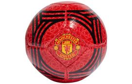 Adidas Manchester United Dydis 1 Futbolo kamuolys Sintetinės odos Mašininio siuvimo Futbolo kamuolys Unisex Raudonas Juodas IA0923