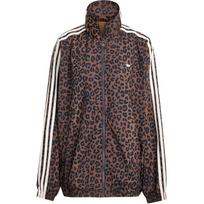 Adidas Originals Firebird margas per didelis sportinis džemperis JW7301 XS gray