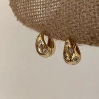 A Girl 1Pair Mini Zircon Star Hoop Earrings for Women Earrings Korean Fashion Ear Buckle Zircon Accessories Gift