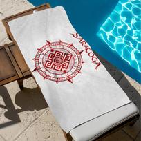 Towel Beach Bath Quick-Drying Albums Lightweight Portable Sauna Camping Band Swim Pool S-Saratoga Travel W30*H60(CM)