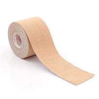 2,5cm*5M kineziologinė juosta veidui V linijos kaklo akims pakelianti raukšles šalinanti lipdukų juosta Veido odos priežiūros priemonė Bandagem Elastica smėlis