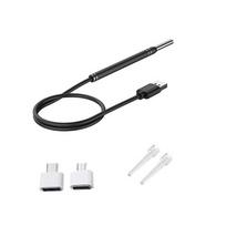 3 viename USB ausų krapštukas ausų valymo įrankis HD vizualinis ausų krapštukas su mini fotoaparato rašikliu Ausų priežiūra ausų valymo endoskopas 1 Set