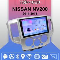 Automobilio radijas Android Auto Carplay skirtas NISSAN NV200 2011-2018 Multimedijos grotuvo galvos blokas Stereo GPS navigacija BT WIFI 1+16GB 1+16GB