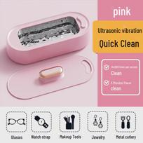 Portable Ultrasonic Cleaner for Glasses, Jewelry, Makeup Brushes - Compact and Electric 5V English version, YHL Deluxe