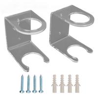 2PCS Baseball Bat Wall Stand Acrylic Wall Mounted Ball Holder Rack Baseball Bat Display Shelf for gryna
