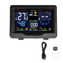 Wireless Weather Clock Color Display Thermometer Hygrometer Calendar Weather Forecast Station