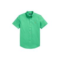 Polo Ralph Lauren Solid Color Loose Fit Pony Embroidered Short Sleeve Shirt Men shirts Green MNPOWOV1N820744-300 M