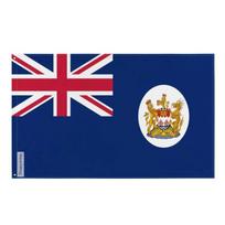 Drapeau Colonie britannique de Hong Kong 1870 – 1876 – 60 x 90 cm – Polyester – Œillets en fer – Résistant gryna