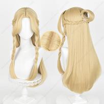 Marcille Donato Cosplay perukas 72cm ilgio šviesus auksinis karščiui atsparus sintetinis perukas as the picture-