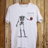 Imagine Dragons Bones T Shirt Black Cotton Gift For Fan BL1611 S