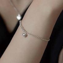 dmoment Noah Heart 925 Silver Bracelet Silver