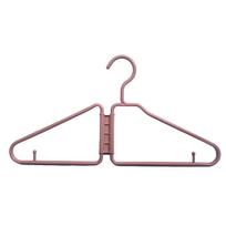 12pcs Foldable Coat Hanger,Non-Slip Clothes Hangers,Plastic Drying Rack,Multifunctional Clothes Storage Organizer For Travel