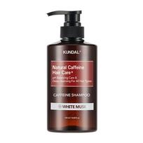 [KUNDAL] Kofeino šampūnas 500ml #Baltasis muskusas