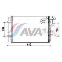 Oro kondicionieriaus kondensatorius AVA Clever Choice KA5206D