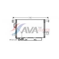 Oro kondicionieriaus kondensatorius AVA Clever Choice MS5360D