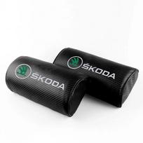2 vnt. Automobilio sėdynės galvos atramos kaklo atramos pagalvėlės Kelionės poilsio priedai Skoda A5 A7 Yeti Roomster Octavia Rapid Fabia Superb VRS 2pcs for skoda