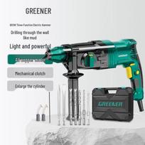 GREENER 800W lengvas perforatorius CN kištukas (adapteris įtrauktas)