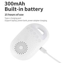 Portable Baby Sleep Machine White Noise Sound Machine for Baby Sleeping 26 Soothing Sounds 15Celsius30Celsius60Celsius90min Timer Built-in LED Night L
