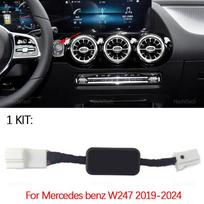 Skirta Mercedes Benz B klasės W247 2019-2025 Automatinio variklio paleidimo/sustabdymo sistemos išjungimo įrenginio valdymo jutiklio kištukas Sustabdymo atšaukimas black