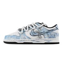 Nike Dunk Rūkas Jūroje, Pamestas Laivas Atsparios Dilimui Neslystančios Žemos Aukščio Riedlentės Batai Unisex DD1391-100(Team529-) 35.5