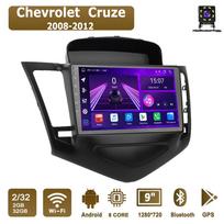 Android Car-Play Car Radio For Chevrolet  Cruze 2008-2012 Multimedia Player Head Unit Stereo GPS Navigation BT WIFI,8 CORE ,2+32GB juoda