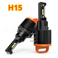 2 vnt. H15 LED lemputė priekiniam žibintui 72W 6000K Didelio ryškumo GT7 H7 LED Be Canbus klaidos Priekiniai žibintai VW automobiliui Golf 6 Golf 7 12V H15