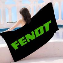 Farming Tractor Fendt Microfiber Beach Towel Absorbent Quick dry Soft Yoga Swimming Resort Mountain Climbing Towel W30*H60(CM)