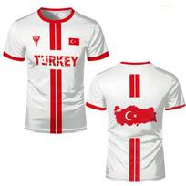 Vasariniai Nauji Turkijos Futbolo Marškinėliai Jaunimui Lauko Kvėpuojantys Greitai Džiūstantys Futbolo Marškinėliai Su Turkijos Vėliava Spausdinti Vyriški Trumpomis Rankovėmis S