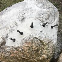 Akmens skaldymo pleištai ir tarpikliai, 5 dalių, tvirtas, 16 mm, akmens skaldymo įrankiai mūrijimui ir statybai China Mainland