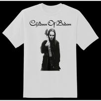 IŠPARDAVIMAS Alexi Laiho Children of Bodom Marškinėliai Balti Unisex Visų Dydžių S-5XL Unisex Marškinėliai S juoda