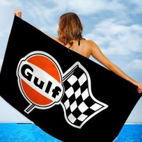 Gulf Racing Automobilio Rankšluostis Mikropluošto Paplūdimio Rankšluostis Sugeriantis Greitai Džiūstantis Minkštas Jogos Plaukimo Kurorto Kalnų Kopimo Rankšluostis W30*H60(CM)