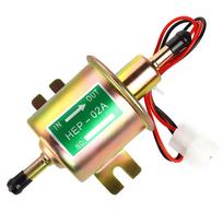 Universalus metalinis kietas benzininis benzinas 12V transporto priemonės elektrinis degalų siurblys HEP-02A žemo slėgio auksas
