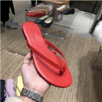 Fashionable with Candy Color Thong Flip-flops Women Slides Outdoor Non-slip Beach Sandals Summer New Women Slippers Plus Size 43 36