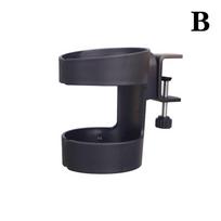 Plastic Desk Cup Holder Punch-Free Anti Spill Cup Storage Rack Portable Removable Table Fixed Storage Rack