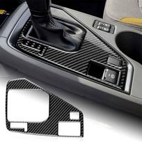 Carbon Fiber Center Shifter Panel Sticker Cover Trim For Subaru Crosstrek 2024